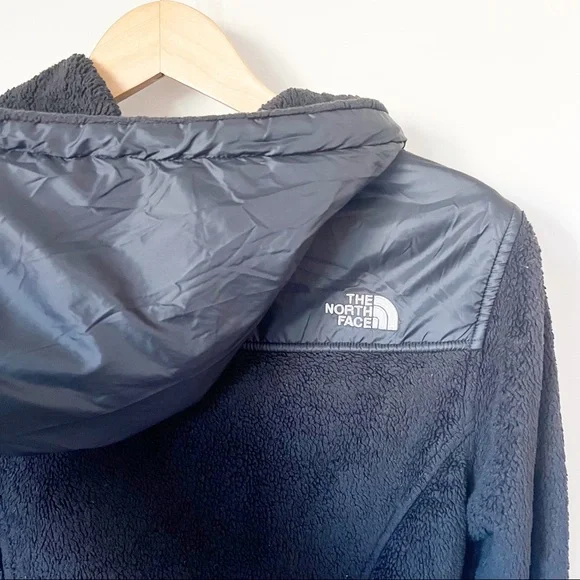 The North Face Oso Hooded Silken Fleece Full Zip Jacket Black S - Picture 10 of 16